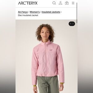 Arc'teryx Women's Light Pink Ski Jacket